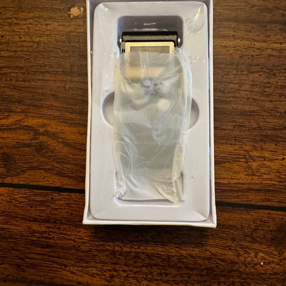 Sleek Silver and black voice recorder